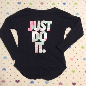 Nike Black Long Sleeve Tee